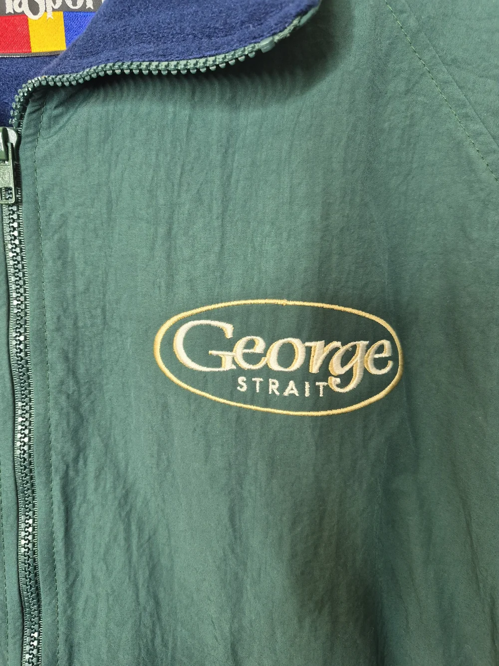 Vintage George Strait Hartwell ViaSport Country Music Zip Jacket XXL